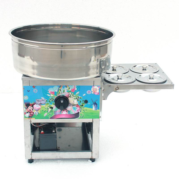 Marshmallow Equipment commercial stainless steel cotton sweet machine stall gas electric fancy cotton sugar machine