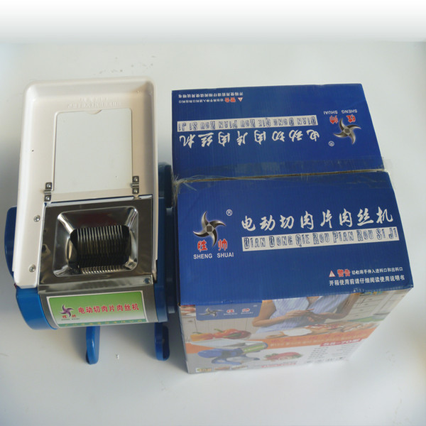Multi-function electric meat cutting machine meat machine minitype slicing machine automatic meat cut equipment