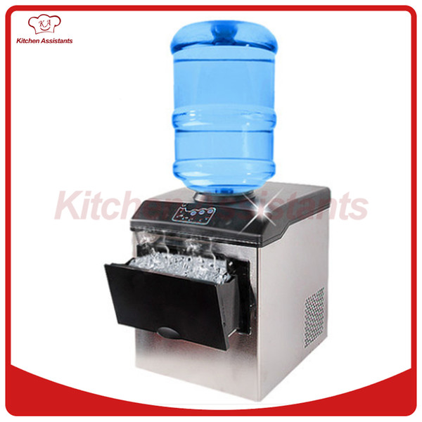 HZB25 electric commercial or homeuse portable counter top Automatic bullet ice maker making machine