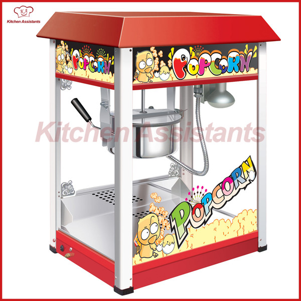 VBG1608 Commericial automatic popcorn machine maker with big volume 8oz series
