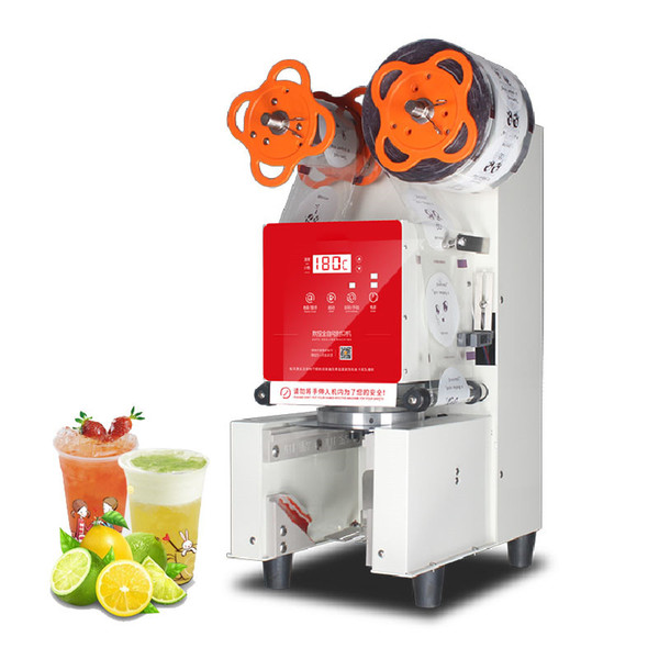 BEIJAMEI Milk tea shop electric cup bottle sealing machine desktop automatic manual cup sealer machine for sale