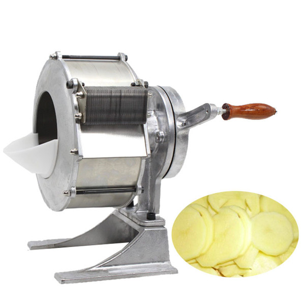 BEIJAMEI stainless steel Commercial Potato Slicer Price Manual Fruit Vegetable Potato cutter slicer Machine For Sale