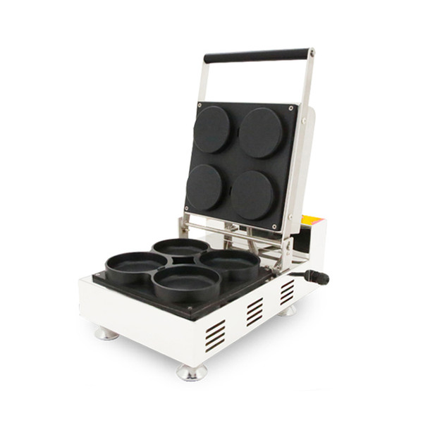 110v 220v Non-stick Mini Pizza Waffle Maker Electric Round Filled Savory Waffle Pizza Oven Machine Iron Baker Making Pan