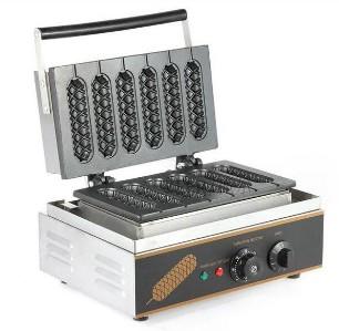 Free shipping with CE 110v 220v Lolly Waffle maker 6 pcs stick Hot Dog Maker LLFA