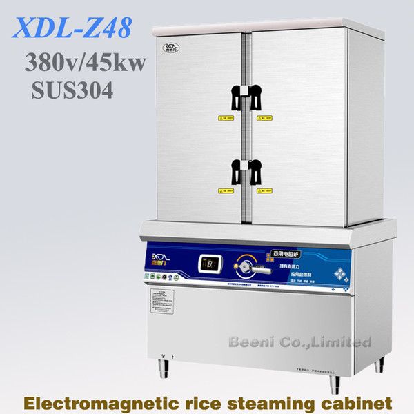 380V 45KW electromagnetic rice steaming cabinet,commercial and industry using rice cookware,restaurant and factory rice cooking equipment
