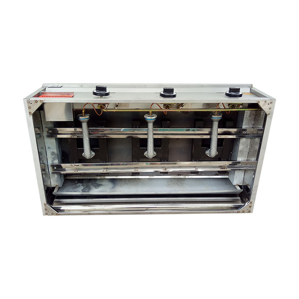 BBQ teppanyaki machine Gas Grease Plate Furnace 1m Commercial Gas Friction Equipment Hand Cake Machine teppanyaki Grill Flame Plate Squid