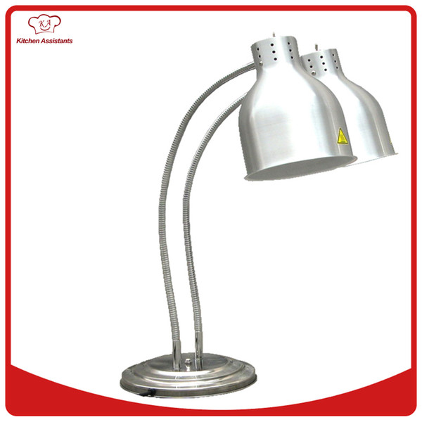 DW2 Hotel restaurant equipment food warmer 2 Lamp Warming Staion