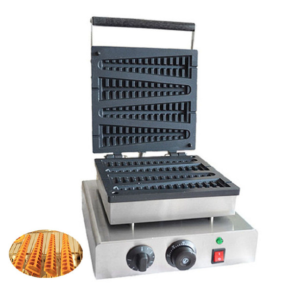 FREE SHIPPING Commercial Stainless Steel Lolly Waffle Maker Christmas Tree Waffle Machine Machine Muffin Cakes 220V 110V