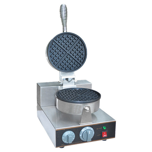 HOT SELLING 110V/220V Commercial Single-ended Waffle Oven Cheese Muffin Machine Timed Waffle Machine Snack Machine