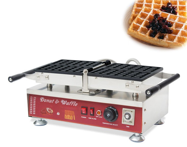 Commercial double sided reverse waffle machine, muffin machine, square checker oven oven equipment. LLFA