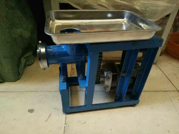 meat grind device 32 Zinbo rhino domestic commercial battery 48V AC 220V meat grinder enema chicken rack pepper chips grind machine
