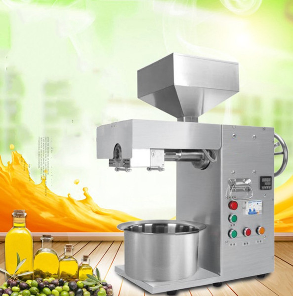 Commercial Use Oil Press Machine Automatic Temperature control Coconut Flax seed Sunflower Seed Oil Extraction Machine LLFA