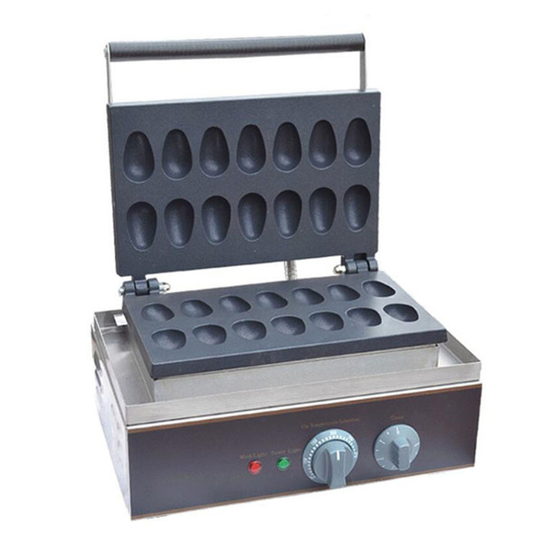 High Efficiency Commercial Mini Egg Waffle Cake Making Machine Quail Eggs Iron Mold Maker Bird Eggs Fried Baking Machine