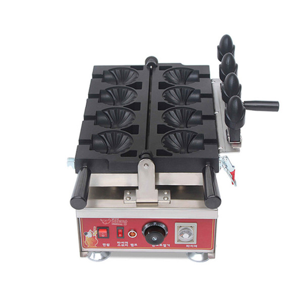 TikTok mouth ice cream taiyaki machine ,ice cream cone taiyaki machine ,taiyaki fish waffle maker machine