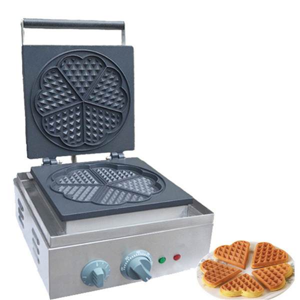 Electric Waffle Making Machine Baker Heart Shape Mould Plaid Cake Furnace Sconced Machine Heating Machine Furnace