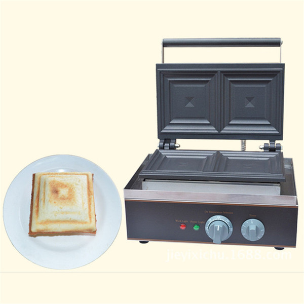 HOT SALE 110v 220v Electric Sandwich Toaster Press Maker Machine Baker Grill Sandwich Machine Commercail Waffle Maker