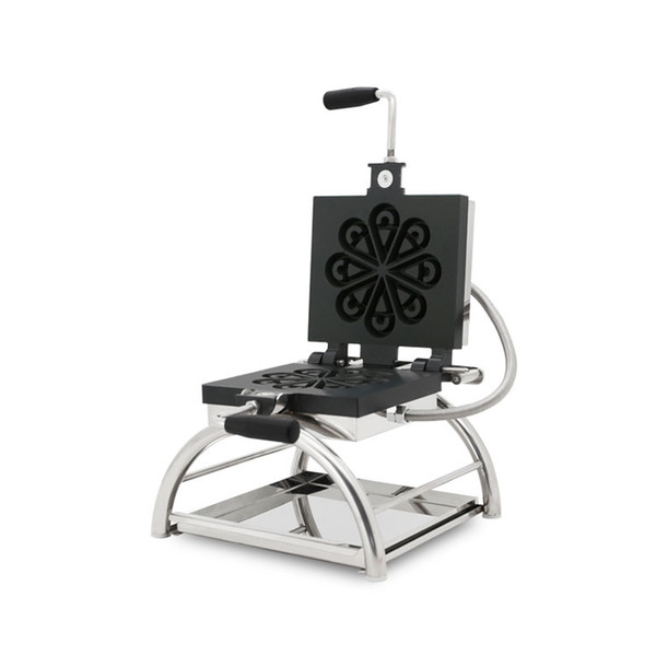 NEW 110/220V Non-Stick Commercial Rotatable Waffle Maker Stainless Steel Multifunctional Electric Waffle Muffin Scone Machine