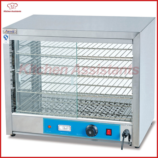 DH580 commercial electric counter top warmer glass display showcase