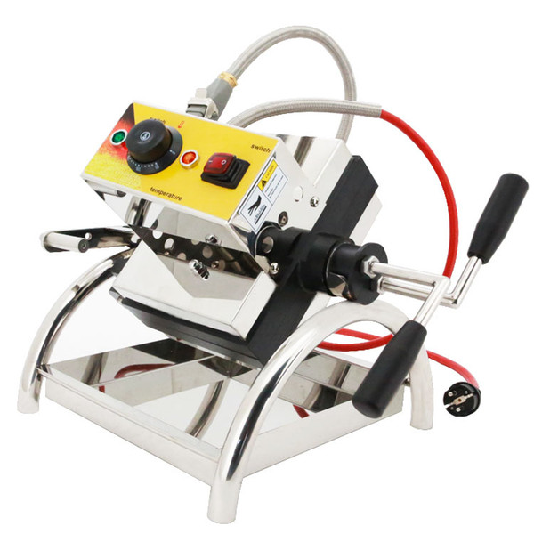 110V/220V Lolly Waffle Wheat Shape Waffle Maker Advanced Rotating Cake Iron Commercial Wheat Shape Snack Waffle Machine
