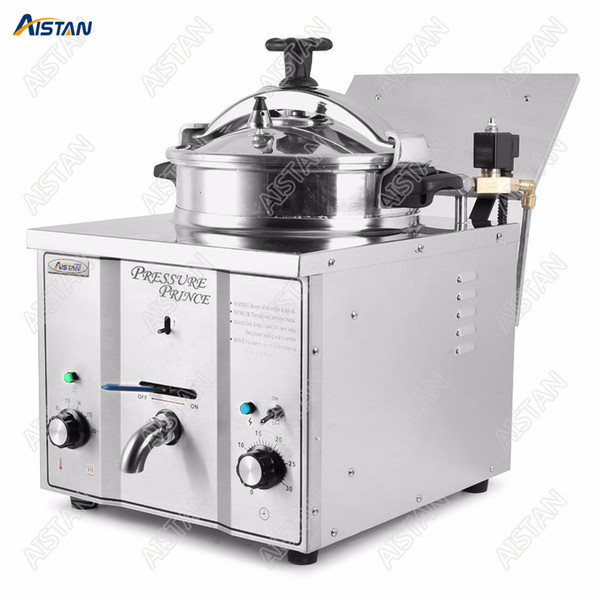 MDXZ16 mini counter top electric pressure fryer chicken potato oil deep fryer for KFC commercial kitchen restaurant
