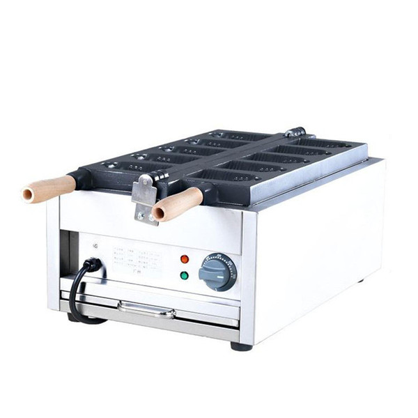 FREE SHIPPING SHICommercial Non-stick Bell Shaped Waffle Maker Iron Machine Electric Bell shaped Mini Taiyaki maker Machine