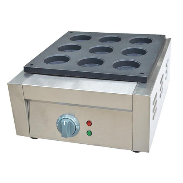 Commercial Use Non-stick Electric 9 Holes Taiwan Car Wheel Shaped Red Bean Cakes Maker Obanyaki Making machine