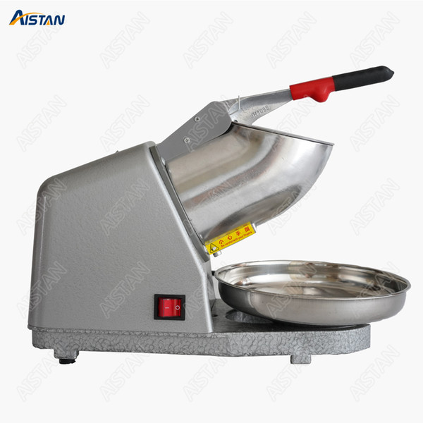 HD109 Electric Ice Crusher Smoothie Shaver Slush Ice Block Breaking grinder Machine 65KG/H 220-240V Silver