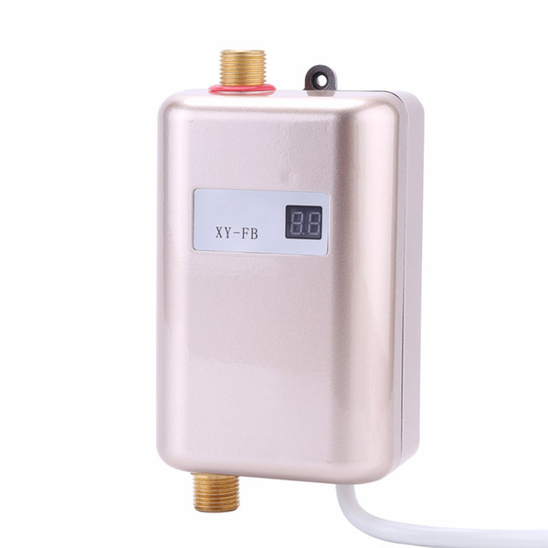 Hot sale Electric Water Heater Instant Electric Tankless Water Heater Instant Electric Water Heating Shower 3 seconds hot free shipping