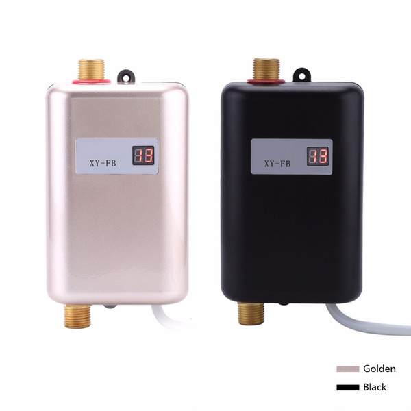 3400W Electric Water Heater Instant Electric Tankless Water Heater Instant Electric Water Heating Shower 3 seconds hot