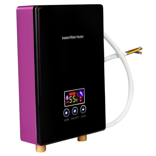 Household Intelligent Frequency Conversion Thermostat Bathroom Kitchen Instant Electric Water Heater Thermostat Overheating Protection TTB