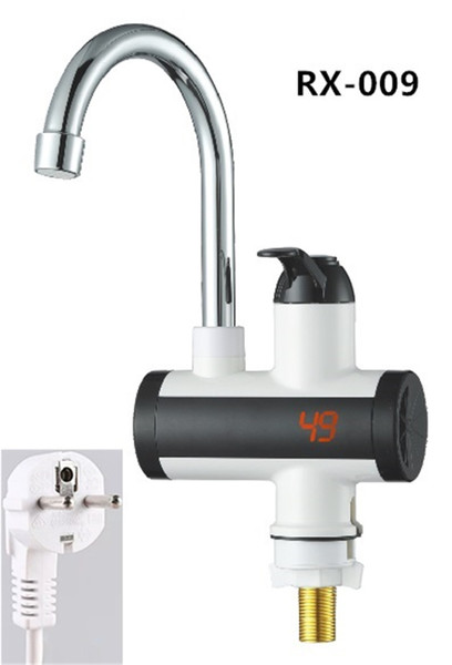 RX-009U,Digital Display Instant Hot Water Tap,Fast electric heating water tap,Inetant Electric Heating Water Faucet