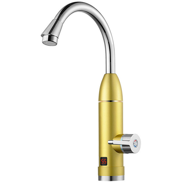 XMS03-2,Digital Display Instant Hot Water Tap,3000W 220V Electric Faucet Kitchen Instant Heating Tap