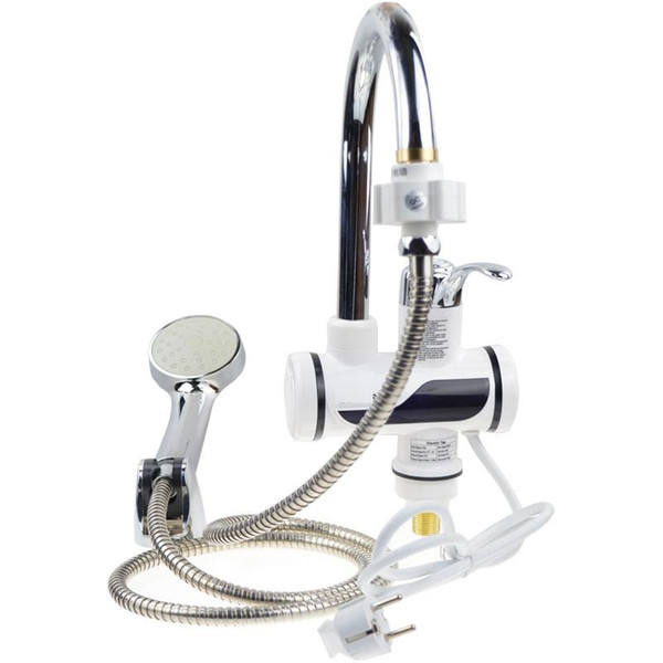 BD3000W-14,free shipping,Digital Display Instant Hot Water Tap Electric Shower,Tankless Electric Faucet,Digital Bathroom Heater