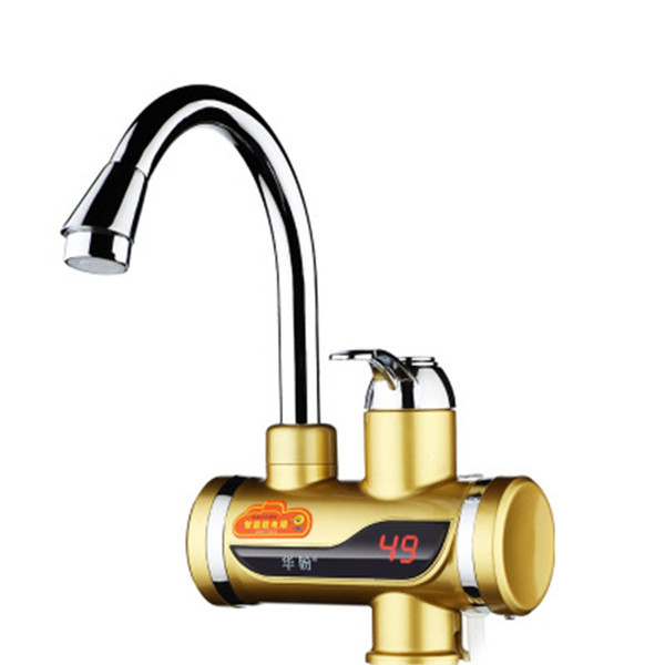 ALDXW04-ZM-D3,The digital display of the local tyrant gold is the quick heating, hot and cold use of the hot electric faucet.