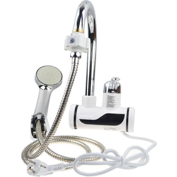 BD3000W-16,free shipping,Digital Display Instant Hot Water Tap Electric Shower,Tankless Electric Faucet,Digital Bathroom Heater