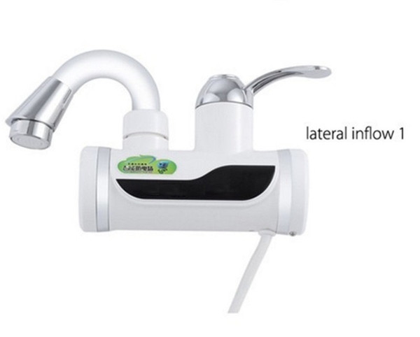 ZBD3000W-17,free shipping,high quality,display thermosta Instant Hot Water,Tankless Electric Faucet,Kitchen Faucet Water Heater,with EU plug