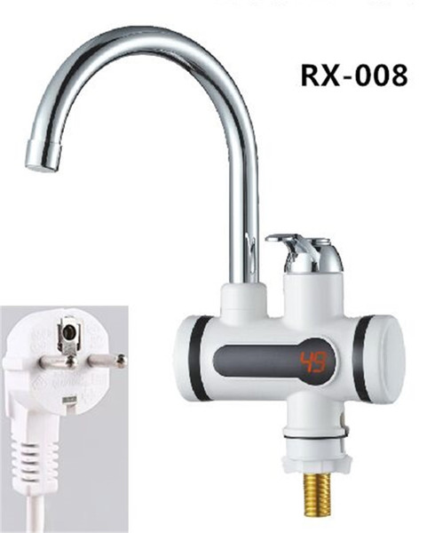 RX-008U,Digital Display Instant Hot Water Tap,Fast electric heating water tap,Inetant Electric Heating Water Faucet
