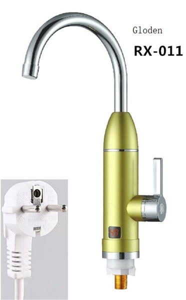 RX-011G,Digital Display Instant Hot Water Tap,Fast electric heating water tap,Inetant Electric Heating Water Faucet