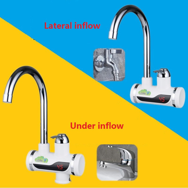 BD3000W-11,free shipping,Digital Display Instant Hot Water Tap,Tankless Electric Faucet,Kitchen Faucet Water Heater