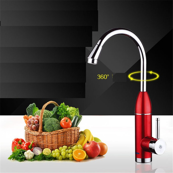 XMS03-1,Digital Display Instant Hot Water Tap,warmtoo 220V 50HZ LED Electric Faucet Instant Tankless