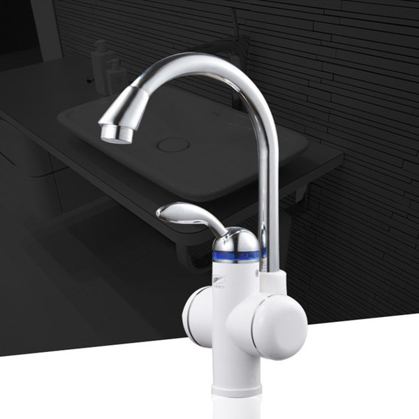 W818-2,free shipping,3000W Instant Hot Water Faucet,Electric Instant Water Heater,Tap Kitchen Electric Hot Water Tap,Heating Faucet EU Plug