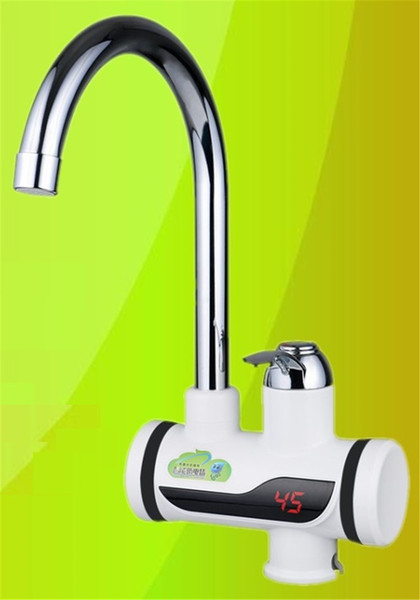 BD3000W-2,free shipping,Digital Display Instant Hot Water Tap,Tankless Electric Faucet,Kitchen Faucet Water Heater