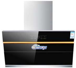 straight board touch switch range hood double wind wheel double motor, left and right motor can be controlled separately