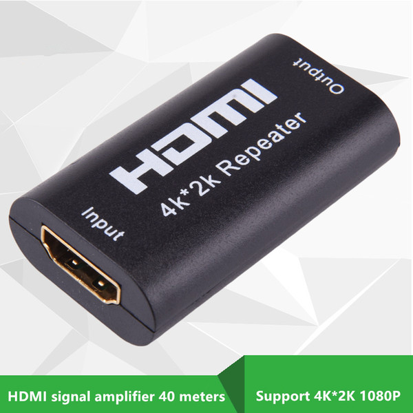 HDMI repeater, HDMI 40 meter signal amplifier hdmi mother to mother support 4K*2K