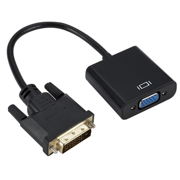 Video adapter DVI-D to VGA HD conversion line HDMI Hd cable usb-c to dp high-definition video Copper wire with free shipping