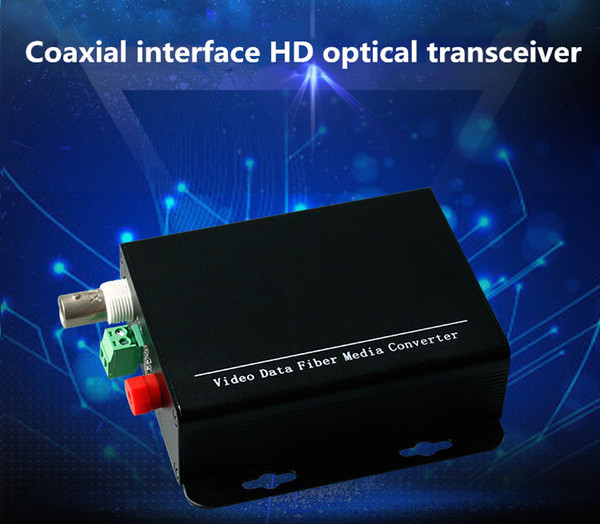 BNC interface analog video optical transceiver with reverse data interface Optical FC interface transmission distance 20KM