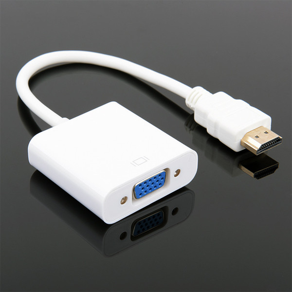 HDMI interface to VGA interface converter with audio band power supply HDMI to VGA conversion cable