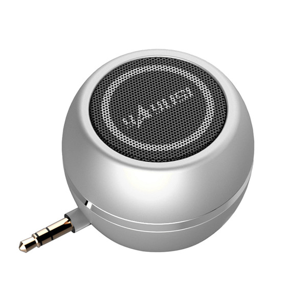 Mini Portable Speaker with 3.5mm Aux Input Jack, 3W Loud Portable Speaker for iPhone iPod iPad Cellphone Tablet Laptop