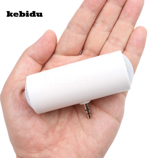 kebidu Portable Mini Monaural Speaker Music Stereo Audio Speakers For Smart Moblie Phone MP4 With 3.5mm Plug Loudpeakers