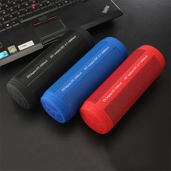 Bluetooth Portable T3 Speaker Wireless Bluetooth Speaker Bass Stereo Column Multifunction Loudspeaker with Fm Mic Usb